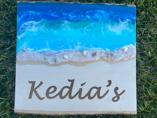 Nameplates Resin Pyrography